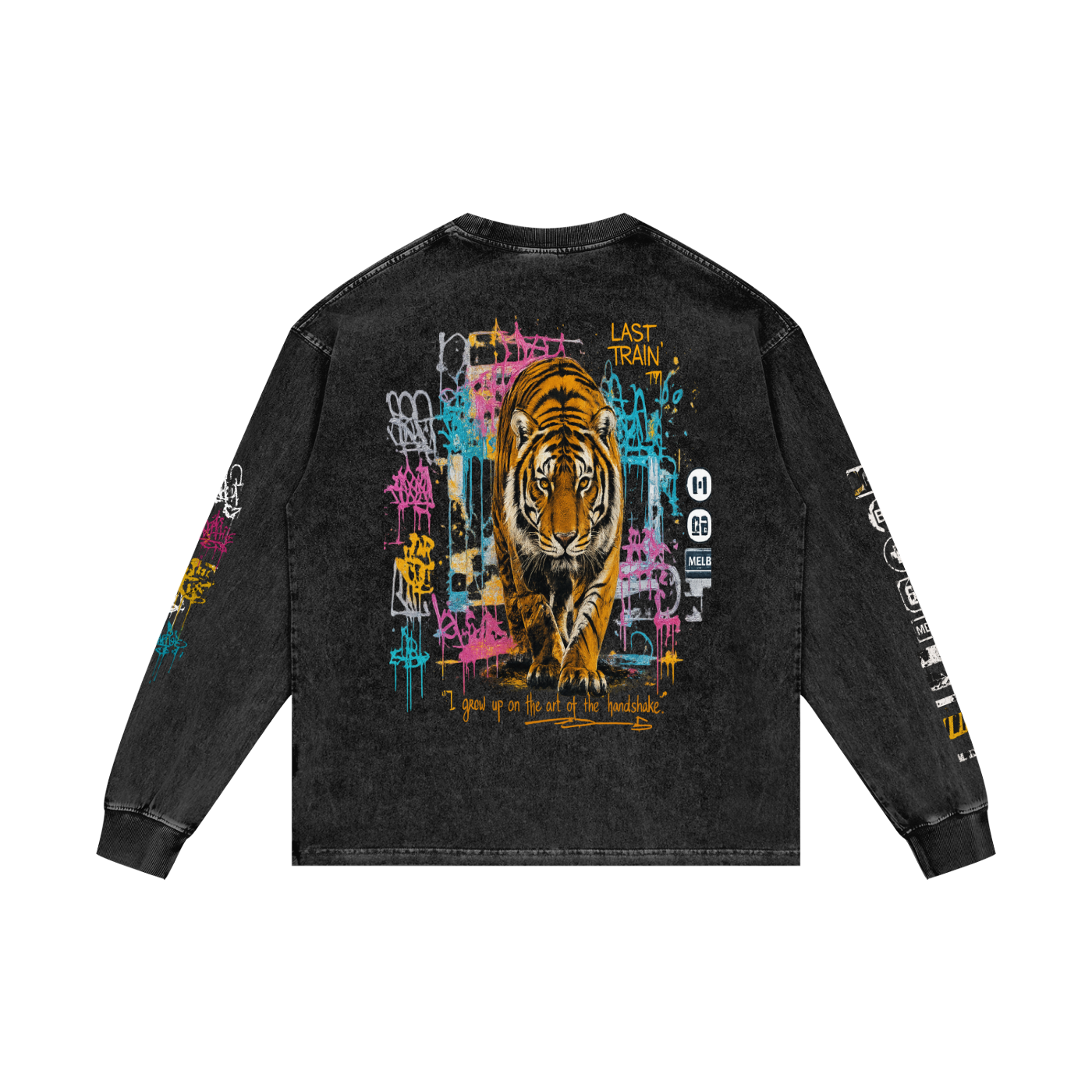 Grey Area 03 - Last Train Longsleeve