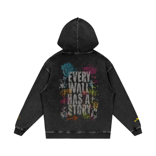 Grey Area 02 - Every Wall Hoodie
